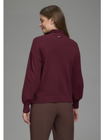 Laura Scott Strickjacke in bordeaux
