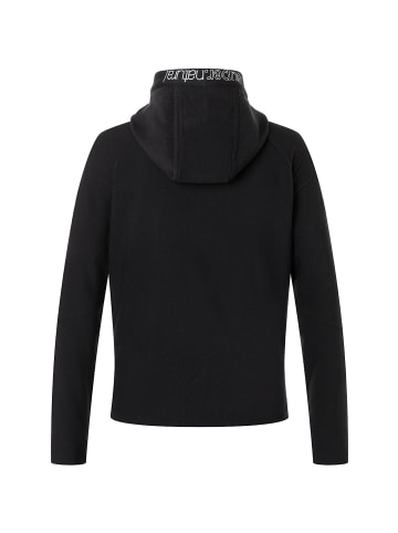 super.natural M ALPINE ACTIVE ZIP HOODIE in Schwarz