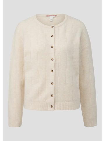 QS Strickjacke in 02W0_creme