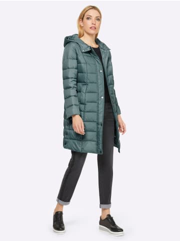 Heine Wintermantel in jade