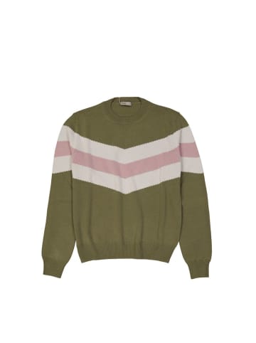Herno Zweifarbig Wolle Sweatshirt