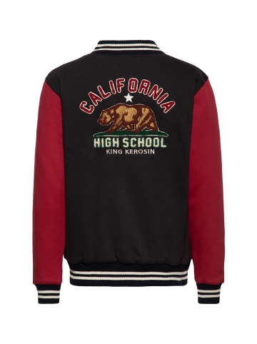 King Kerosin King Kerosin College Jacke California High School in schwarz