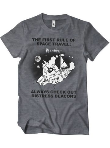 Rick and Morty T-Shirt in Grau