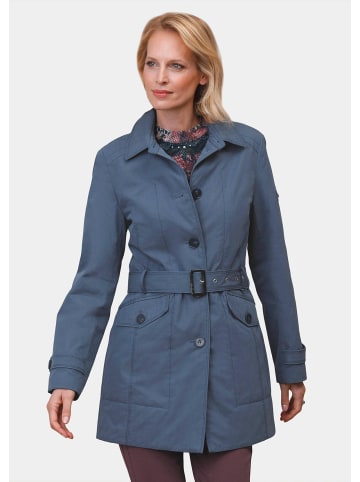 GOLDNER Trenchcoat in taubenblau