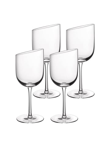 Villeroy & Boch 4er Set Rotweingläser NewMoon 405 ml in transparent