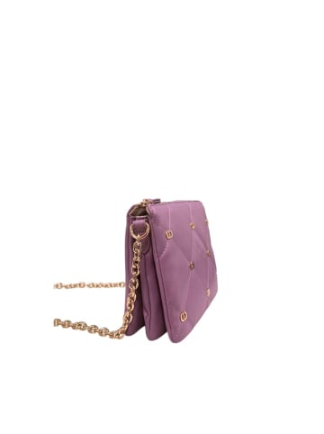Twinset Lila Kunst- Leder Damen Umhänge- Tasche