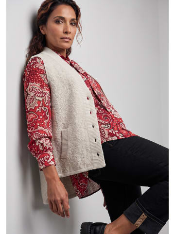 Olsen Weste in Almond Beige Melange