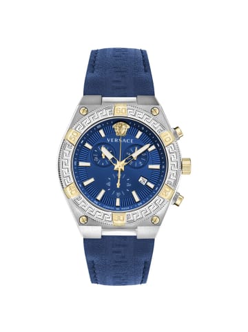 Versace Analoguhr für Herren in silber