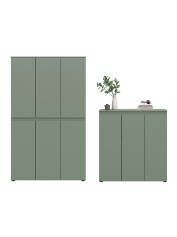 ebuy24 Schlafzimmer-Set Scarpa (2-teilig) Staubgrün 235 x 37 cm