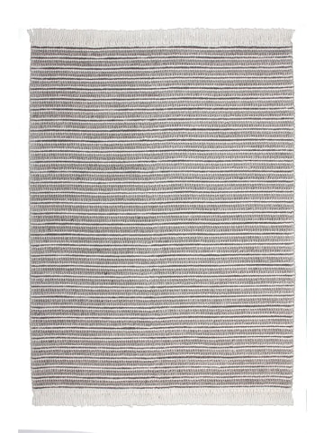 Kurzflor Teppich Nadine 110 in Natur Grau