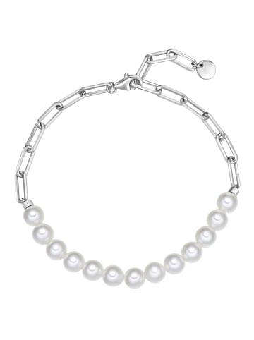 Rafaela Donata Armband aus Sterling Silber mit Muschelkernperle in silber