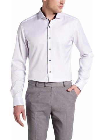 Eterna Langarm Business Hemd für Herren in weiss