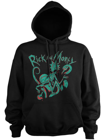 Rick and Morty Hoodie "Duotone Big Tall Hoodie" in Schwarz