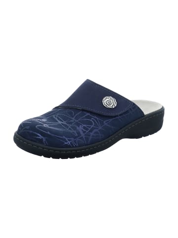 Belvida Hausschuhe in Blau