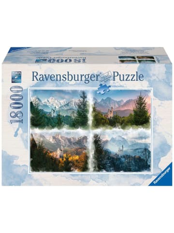 Ravensburger Puzzle 18.000 Teile Märchenschloss in 4 Jahreszeiten Ab 14 Jahre in bunt