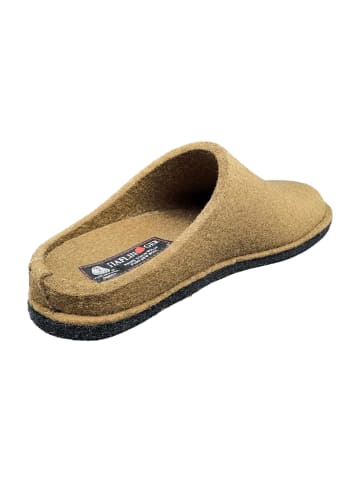 HAFLINGER Hausschuhe in Oliv