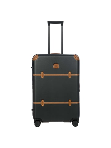BRIC`s Bellagio - 4-Rollen-Trolley 70.5 cm erw. (eucalyptus) in black/tan