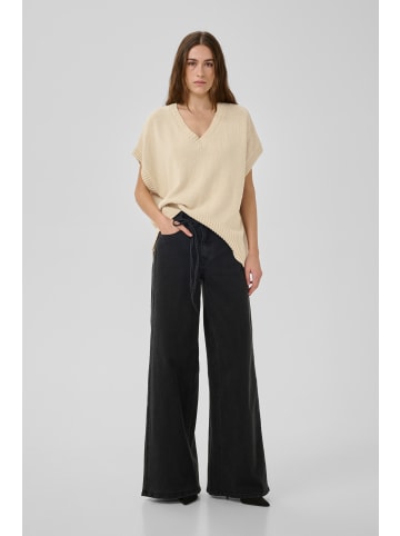 My Essential Wardrobe Strickweste MWDiva Oversize fit in Brown Rice