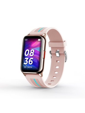 Platyne Multifunktionale Smartwatch in Rosa