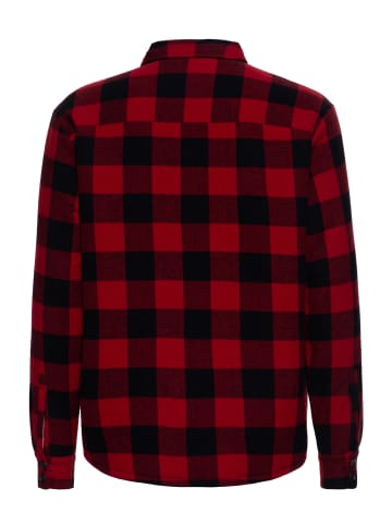 King Kerosin King Kerosin Winterhemd in rot