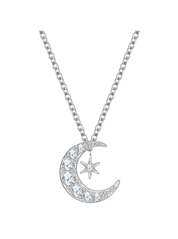 Rafaela Donata Kette Mond/Stern aus Sterling Silber mit Zirkonia in silber