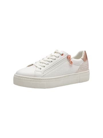 Tamaris Sneaker aus Comfort-Leder Weiß