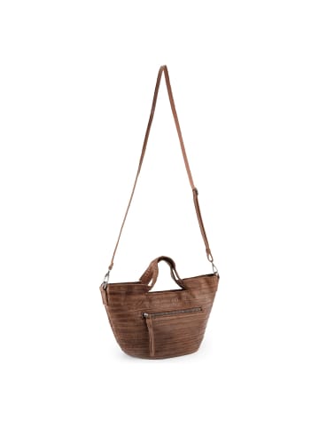 FREDs BRUDER Layer Handtasche Leder 35 cm in toffee