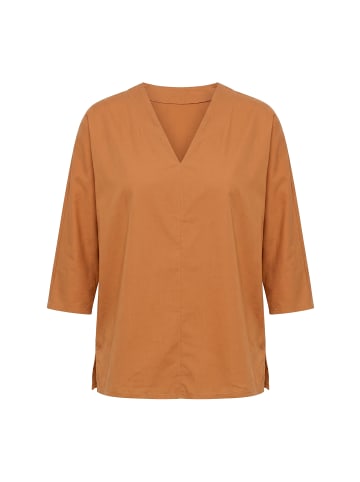 Ulla Popken Bluse in cognac