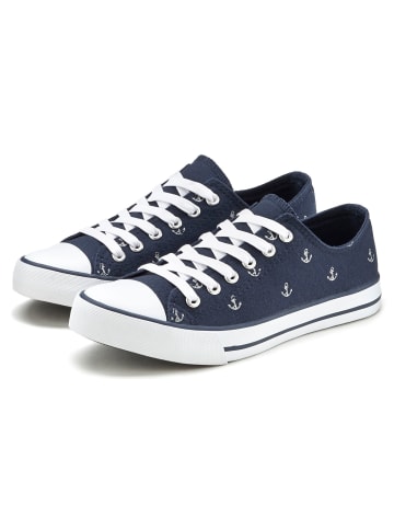 LASCANA Sneaker in blau