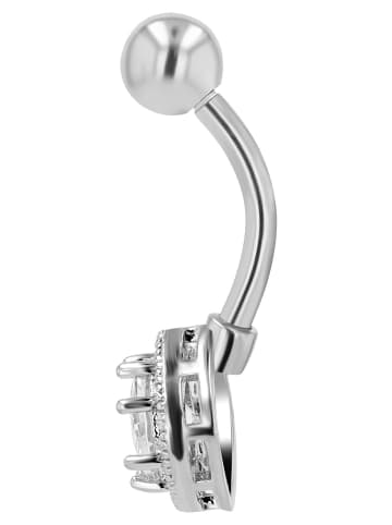 Adeliás Damen Piercing aus Edelstahl in silber