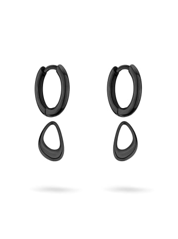 LIEBESKIND BERLIN Creolen The Organic Creole in schwarz