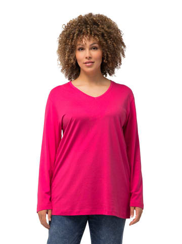 Ulla Popken Shirt in magentapink