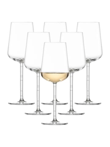 Zwiesel Glas 6er Set Weißweingläser Journey 446 ml in transparent