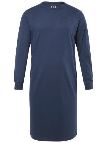 JP1880 Langer Schlafanzug in navy blau