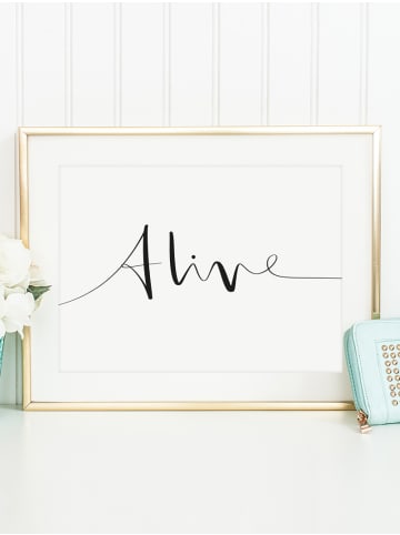 Tales by Jen Poster / Kunstdruck "Alive" I Ohne Rahmen