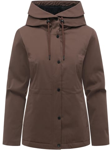 ragwear Übergangsjacke Padmini B Y in Dark Choco