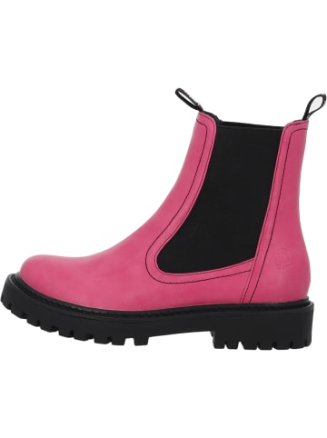 Palado Chelsea Boots Dedej in Pink/Schwarz
