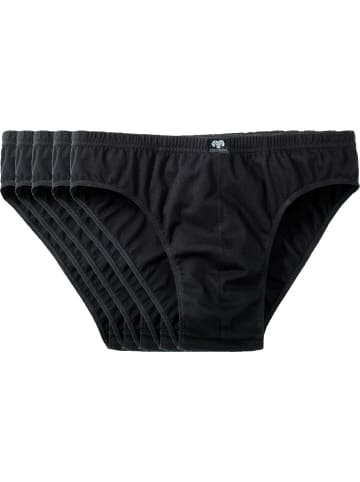 CECEBA Baumwolle, Single-Jersey Bio Slip 5er-Pack in schwarz