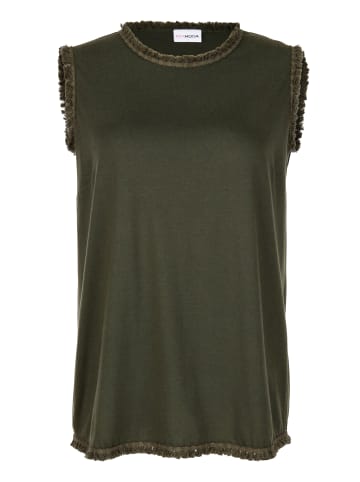 MIAMODA Strick-Top in khaki