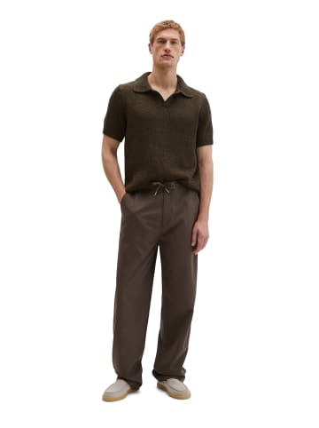 Marc O'Polo Kurzarm-Pullover regular in Dark Nickle