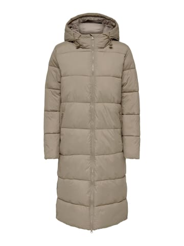 ONLY Steppmantel in Silver Mink