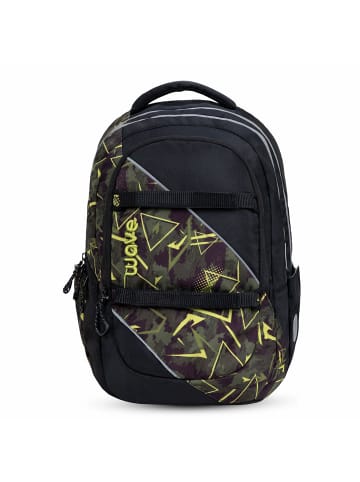 Wave Rucksack Prime Tasche Schulrucksack "Waves Bold" Kinder Ranzen 10 Jahre