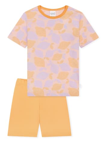 Schiesser Pyjama Nightwear in pfirsichorange