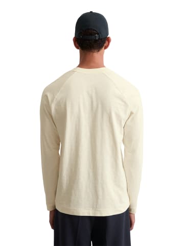 Marc O'Polo DfC Longsleeve regular in white cotton