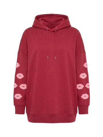 Studio Untold Sweatshirt in dunkelrot