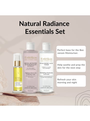 ErthSkin Reinigungs- und Bienenglanz-Set