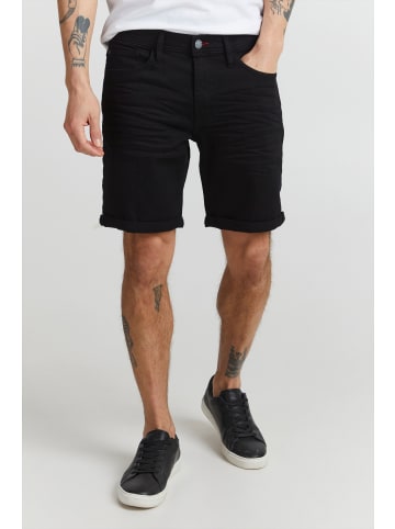 BLEND Jeansshorts in schwarz