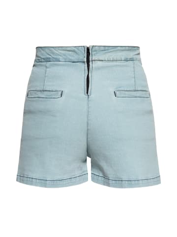 Queen Kerosin Queen Kerosin Highwaist Shorts Marlyn in hellblau