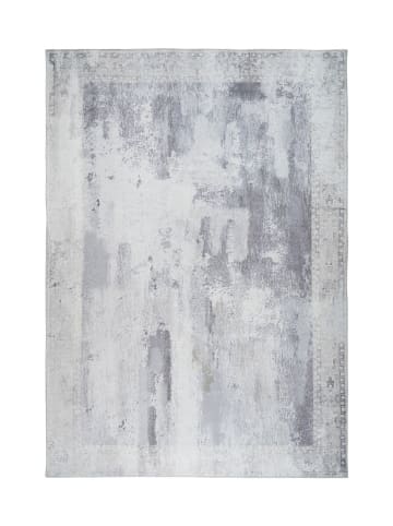 Flachgewebe Teppich Greta 1525 in Grau