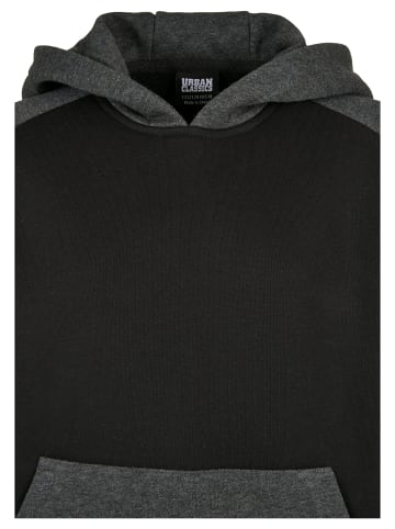 Urban Classics Kapuzenpullover in black/charcoal